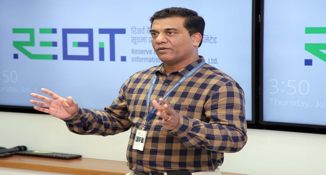 ReBIT VP Corporate Centre Shenoj Balaraman